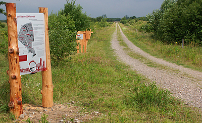 Wanderweg im Schäferhaus